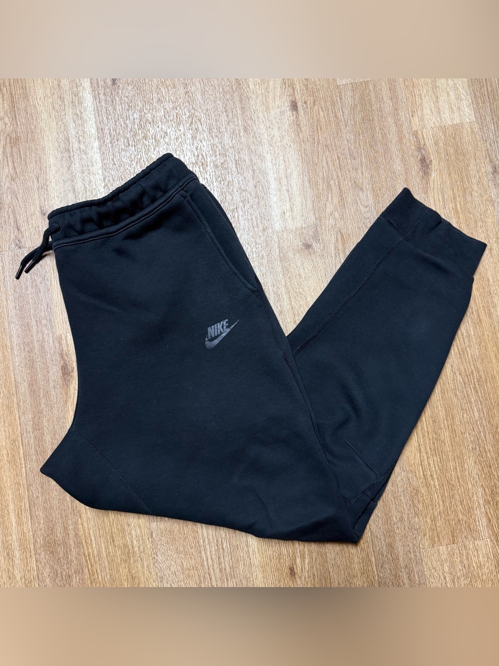 Nike Sportswear Tech Fleece Joggers Youth Boys’ XL Black Athletic Zip FD3287-010